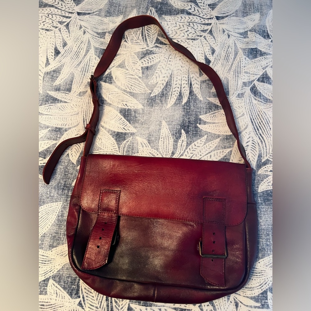 Peruvian Leather Bag